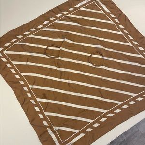 Cuyana 100% silk scarf/face mask, never worn